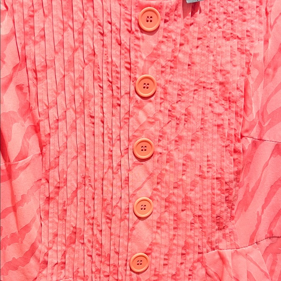 Rabbit Rabbit Rabbit Coral Textured Dress - Picture 4 of 4